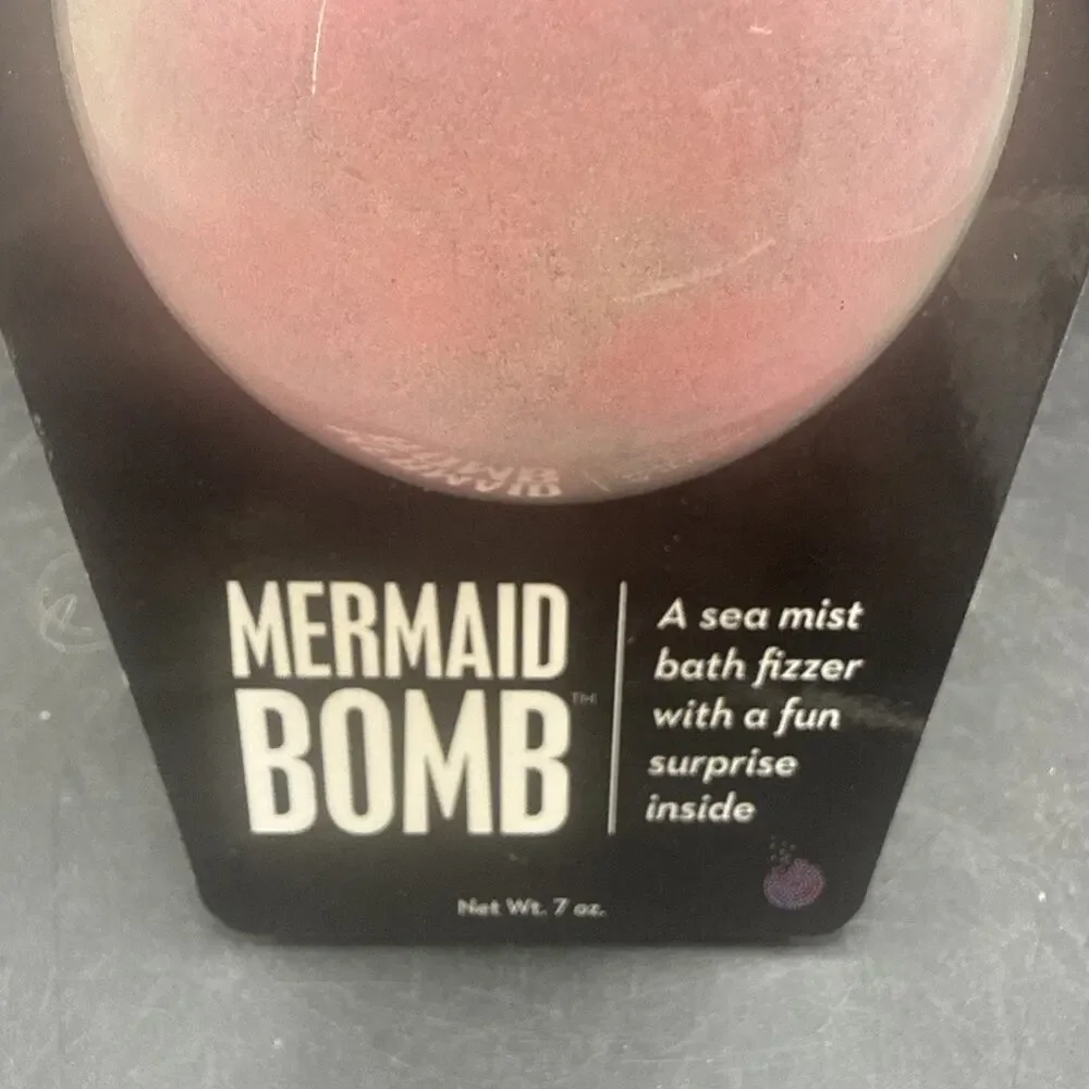 Da Bomb Fun Size Bath Fizzers W Surprise Inside 3.5 Oz, MERMAID BOMB- Sea Mist
